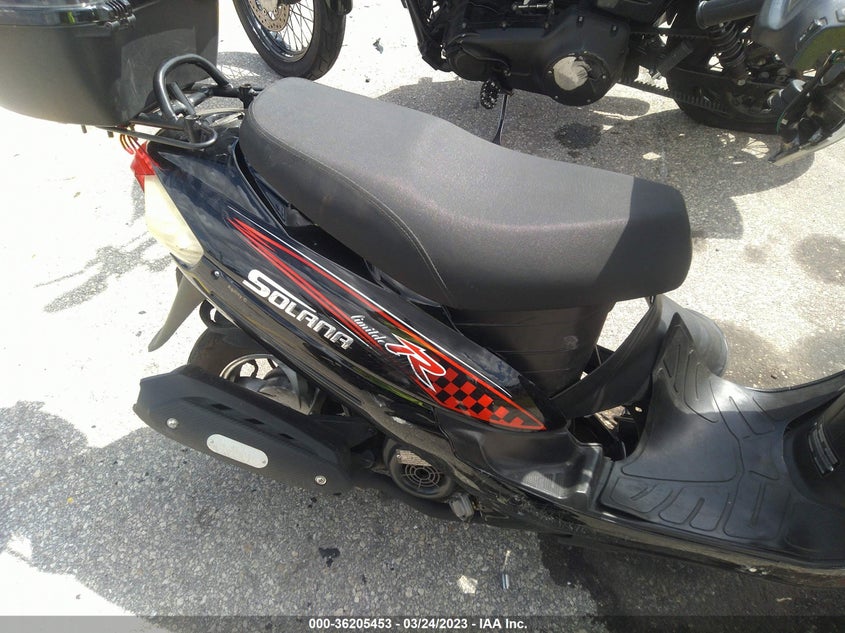 VIN LL0TCAPHXNYS04485 2022 YNGF 49CC SCOOTER