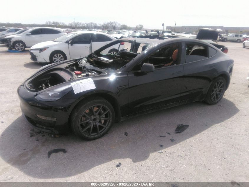 2021 TESLA MODEL 3 STANDARD RANGE PLUS - 5YJ3E1EA9MF058394