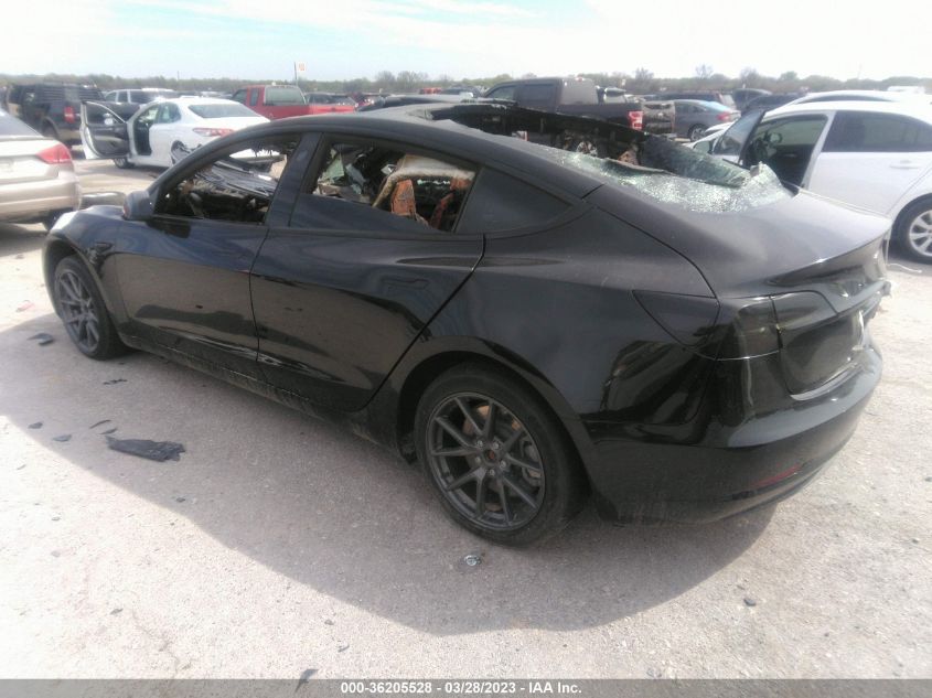 2021 TESLA MODEL 3 STANDARD RANGE PLUS - 5YJ3E1EA9MF058394