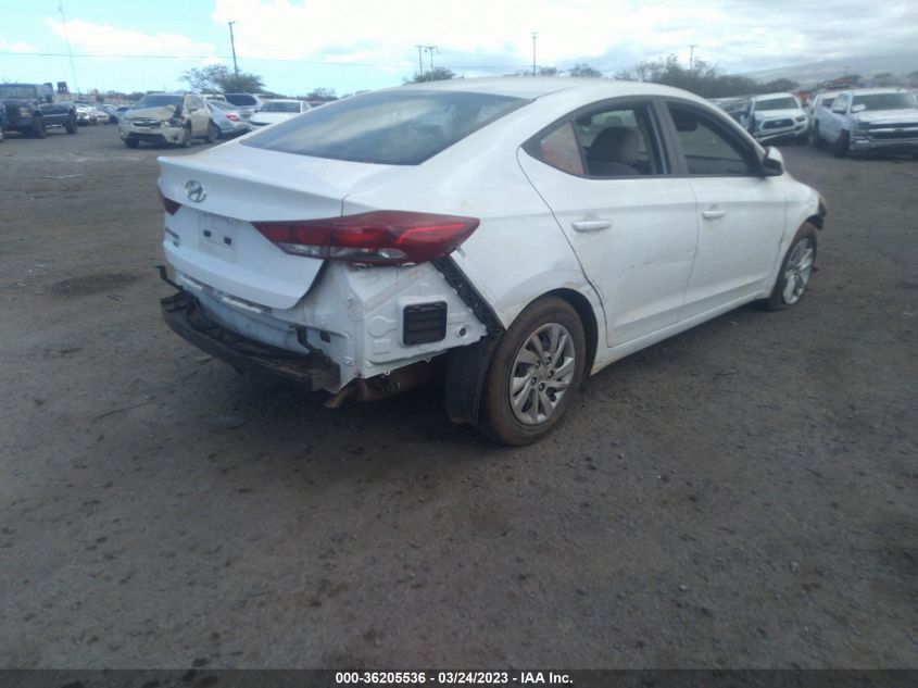 2018 HYUNDAI ELANTRA SE - 5NPD74LF4JH276139