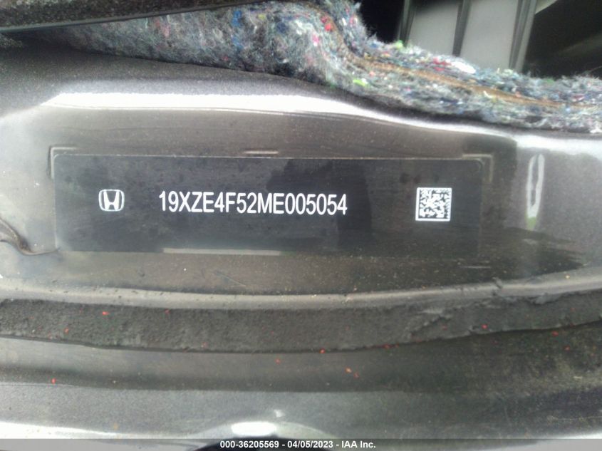 2021 HONDA INSIGHT EX - 19XZE4F52ME005054