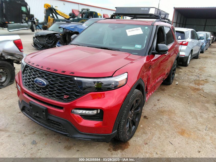 2022 FORD EXPLORER ST - 1FM5K8GCXNGA32141