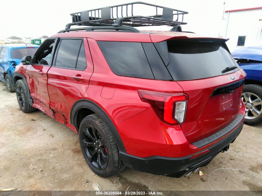 2022 FORD EXPLORER ST - 1FM5K8GCXNGA32141
