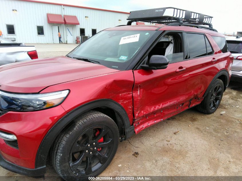 2022 FORD EXPLORER ST - 1FM5K8GCXNGA32141