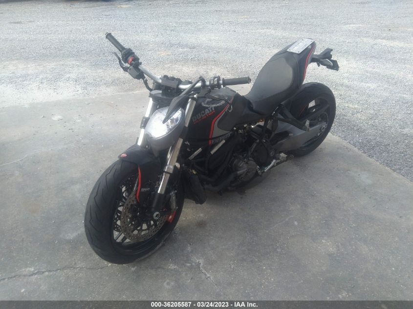 2020 DUCATI MONSTER 821 - ZDMMACLS3LB006398