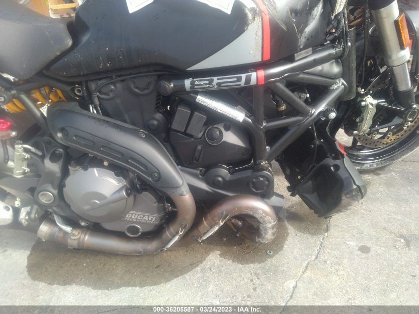2020 DUCATI MONSTER 821 - ZDMMACLS3LB006398