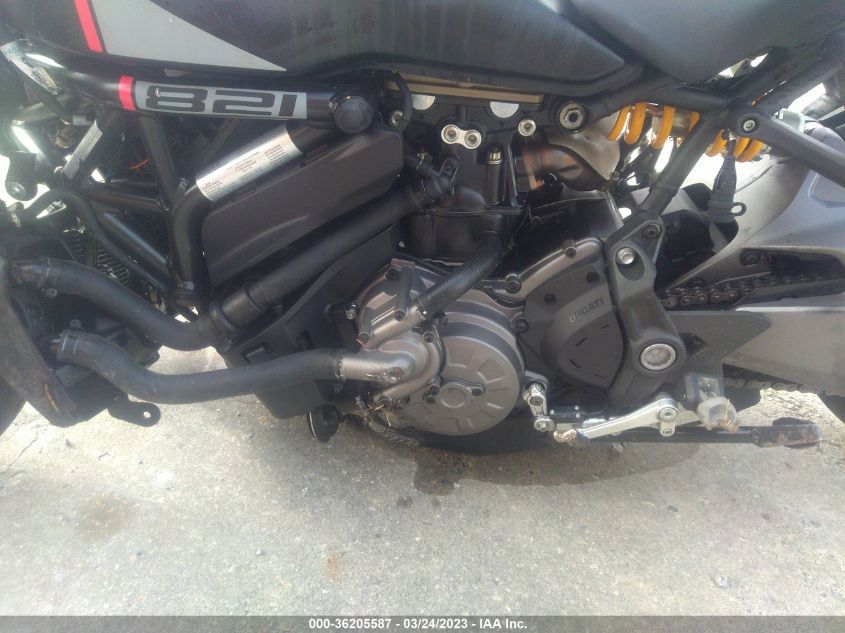 2020 DUCATI MONSTER 821 - ZDMMACLS3LB006398