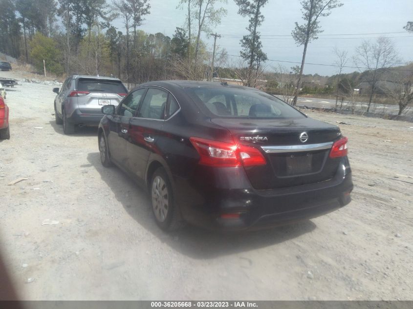 2017 NISSAN SENTRA SV - 3N1AB7AP2HY358739