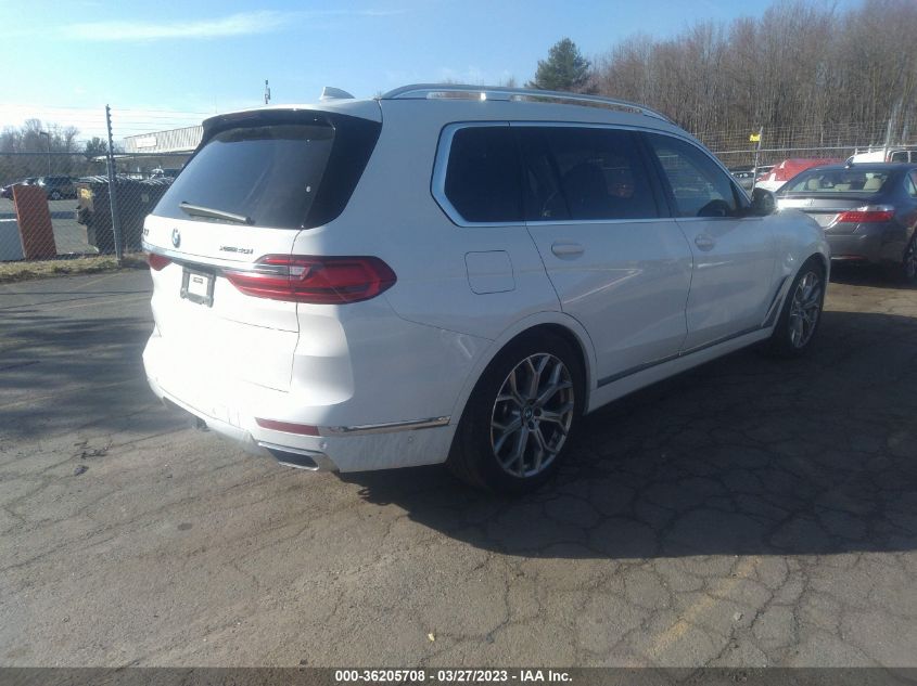 2022 BMW X7 XDRIVE40I 5UXCW2C00N9J30008