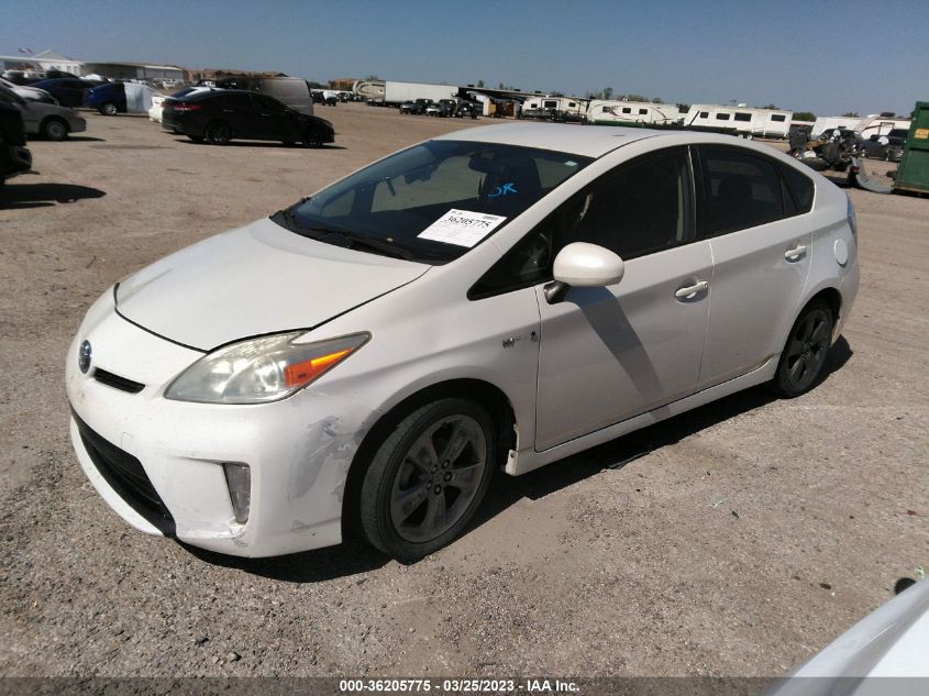 2013 TOYOTA PRIUS ONE/TWO/THREE/FOUR/FIVE - JTDKN3DU4D1639913