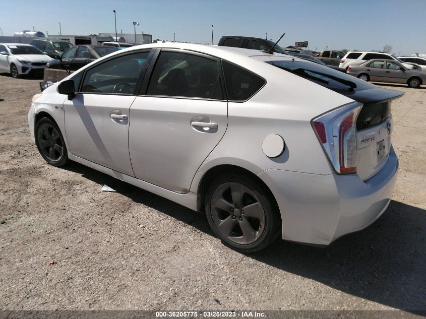2013 TOYOTA PRIUS ONE/TWO/THREE/FOUR/FIVE - JTDKN3DU4D1639913