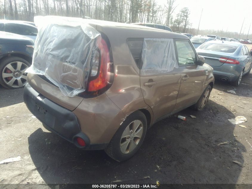 2014 KIA SOUL BASE - KNDJN2A22E7024199