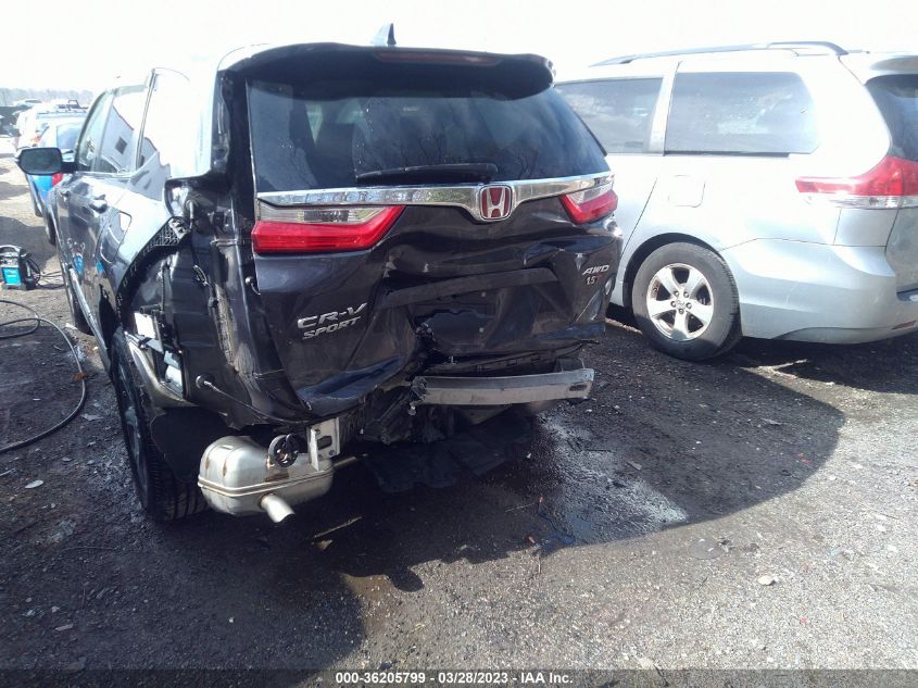 2017 HONDA CR-V EX-L - 2HKRW2H80HH603735