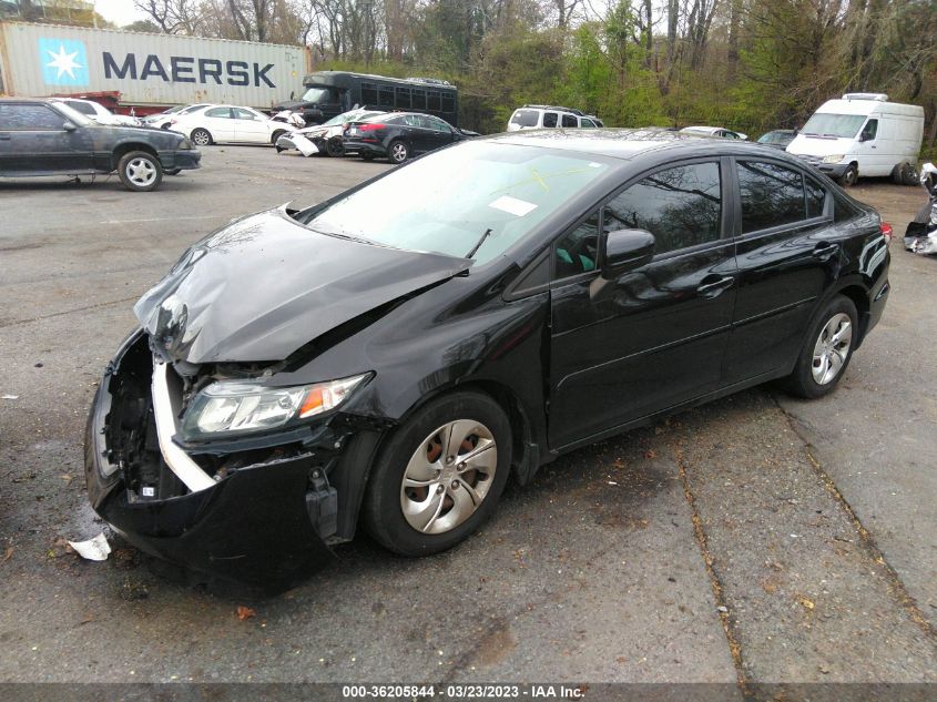 2015 HONDA CIVIC SEDAN LX - 19XFB2F59FE118874