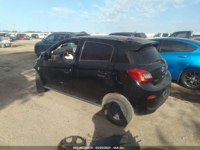 2017 MITSUBISHI MIRAGE ES - ML32A3HJXHH007140