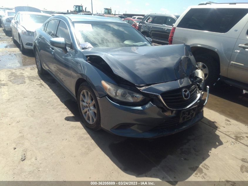 2015 MAZDA MAZDA6 I SPORT - JM1GJ1U55F1186905