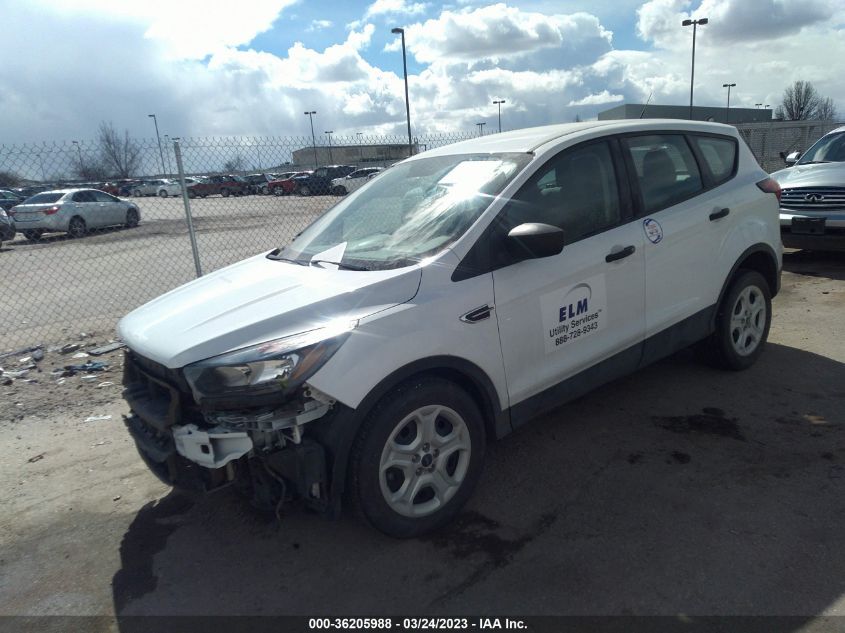 2019 FORD ESCAPE S - 1FMCU0F7XKUB31465