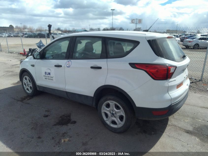 2019 FORD ESCAPE S - 1FMCU0F7XKUB31465