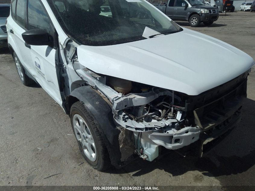 2019 FORD ESCAPE S - 1FMCU0F7XKUB31465