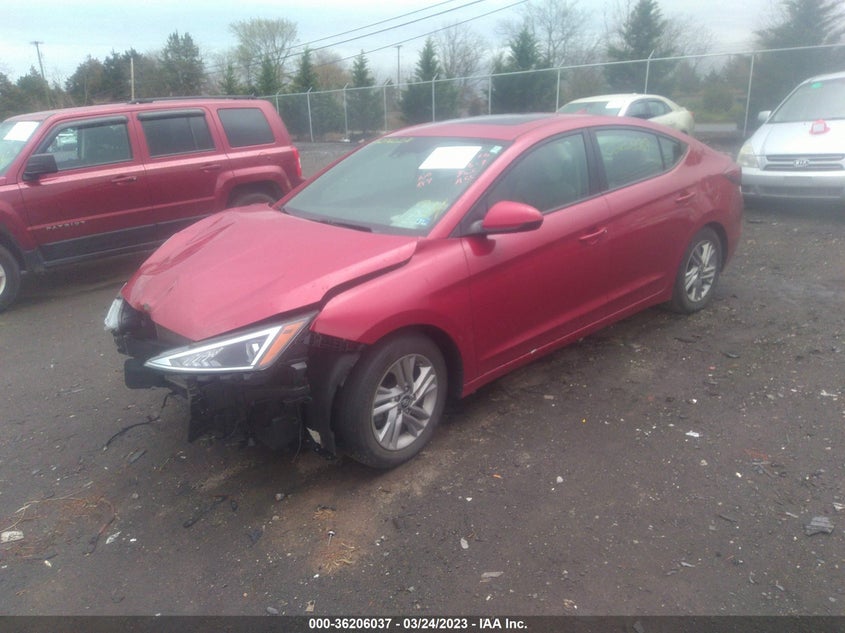 VIN KMHD84LF4KU768038 2019 HYUNDAI ELANTRA VALUE EDITION