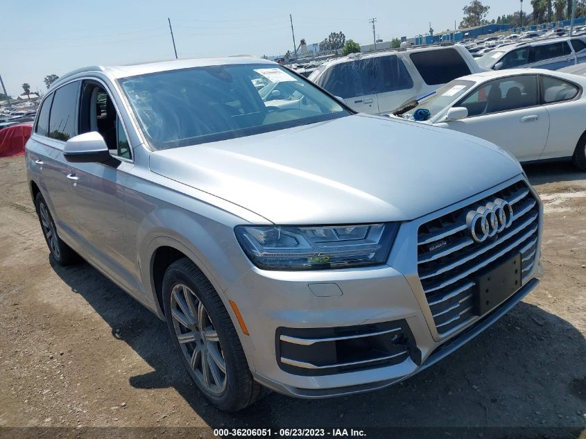 2019 AUDI Q7 PREMIUM PLUS - WA1LAAF70KD006701