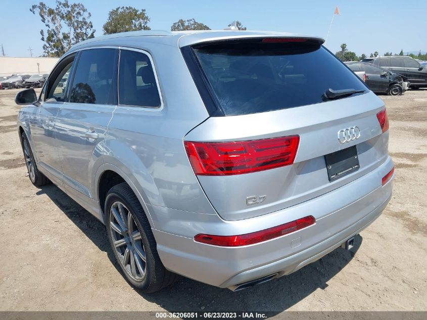 2019 AUDI Q7 PREMIUM PLUS - WA1LAAF70KD006701