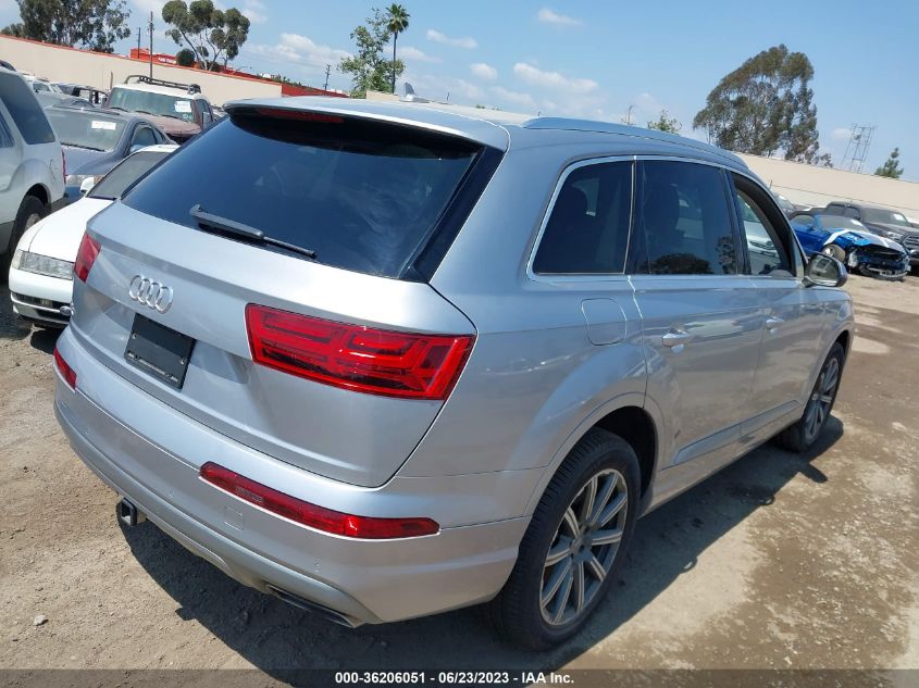 2019 AUDI Q7 PREMIUM PLUS - WA1LAAF70KD006701