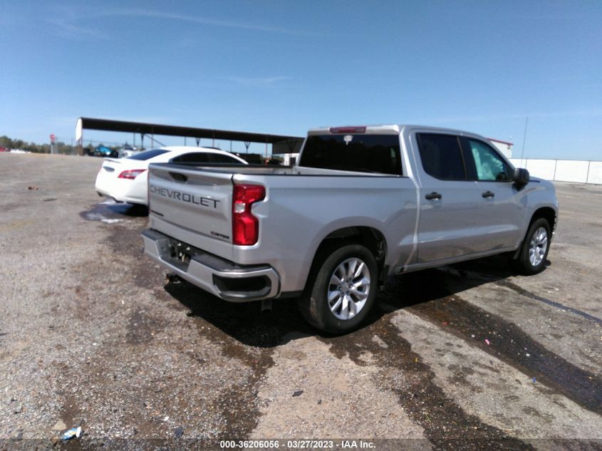 2021 CHEVROLET SILVERADO 1500 CUSTOM - 3GCPWBEK4MG386765