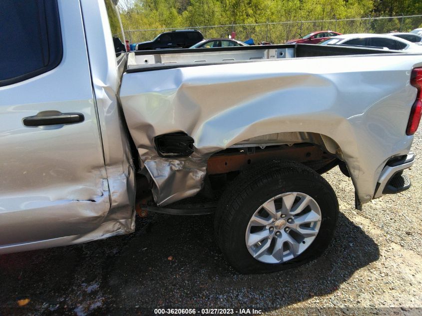 2021 CHEVROLET SILVERADO 1500 CUSTOM - 3GCPWBEK4MG386765