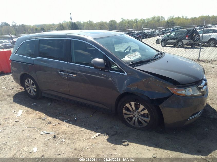 2014 HONDA ODYSSEY EX-L - 5FNRL5H69EB065944