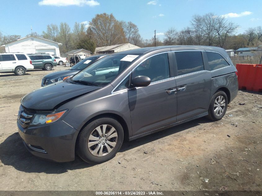 2014 HONDA ODYSSEY EX-L - 5FNRL5H69EB065944