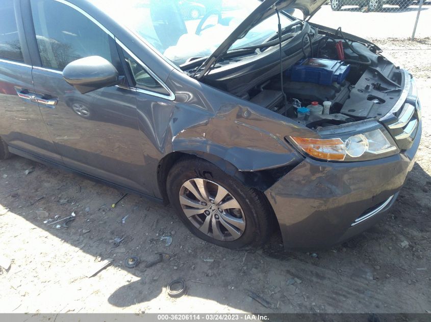 2014 HONDA ODYSSEY EX-L - 5FNRL5H69EB065944
