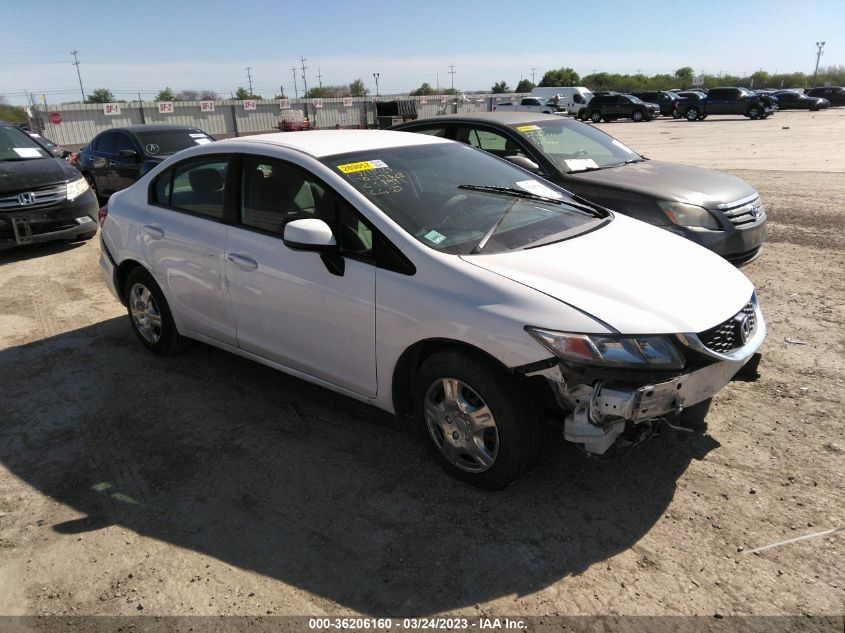 2013 HONDA CIVIC SDN LX - 19XFB2F56DE248981