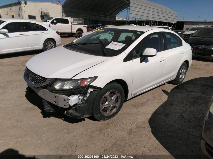 2013 HONDA CIVIC SDN LX - 19XFB2F56DE248981