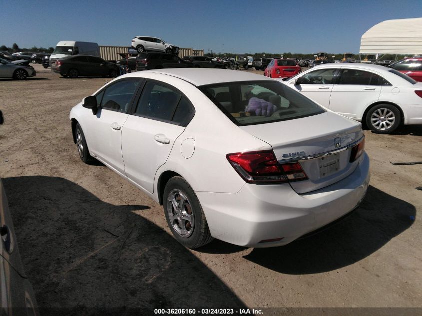 2013 HONDA CIVIC SDN LX - 19XFB2F56DE248981