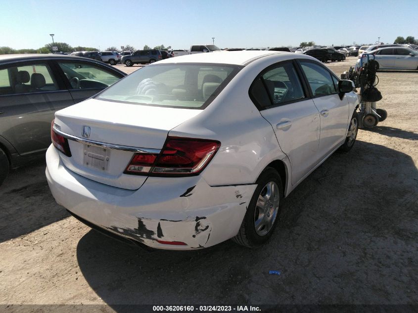 2013 HONDA CIVIC SDN LX - 19XFB2F56DE248981