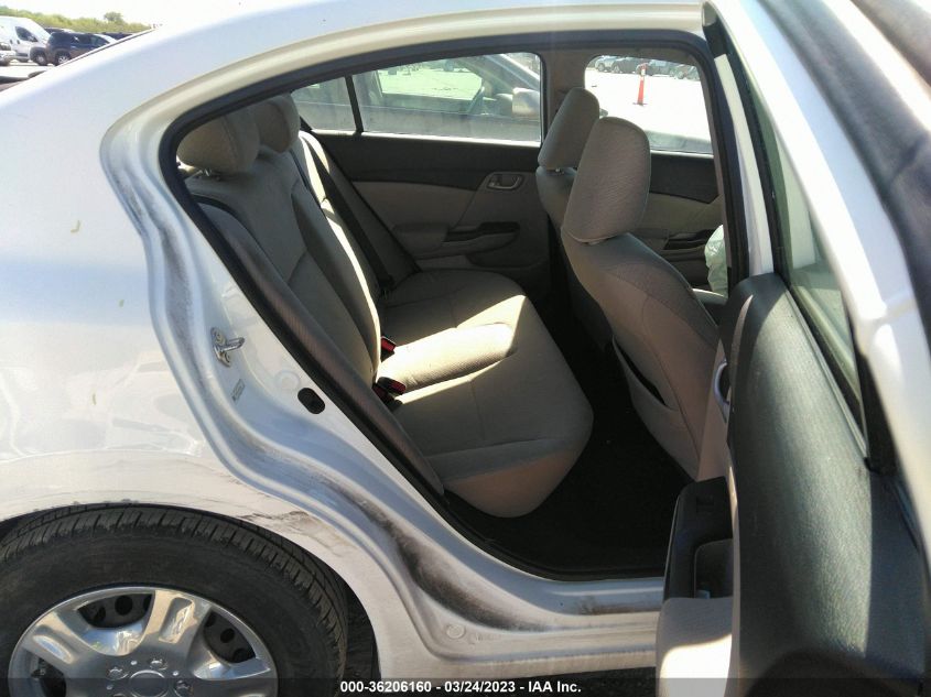 2013 HONDA CIVIC SDN LX - 19XFB2F56DE248981