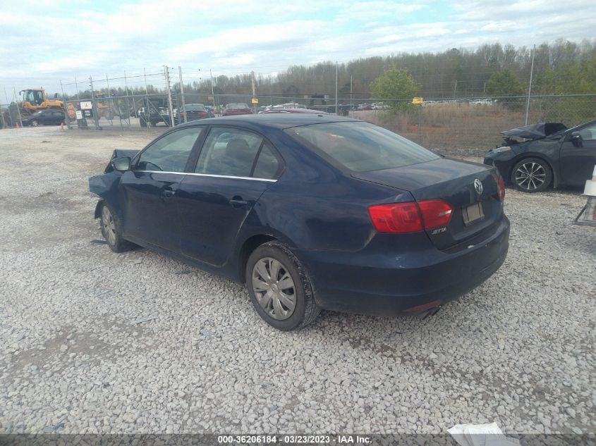 2013 VOLKSWAGEN JETTA SEDAN SE - 3VWDP7AJXDM214877