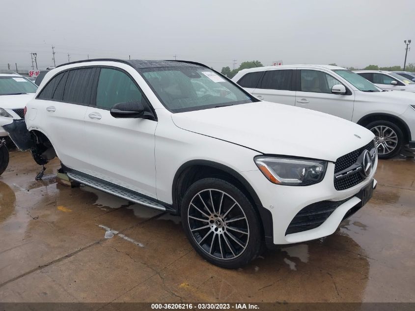 2021 MERCEDES-BENZ GLC GLC 300 - W1N0G8DB3MF883142