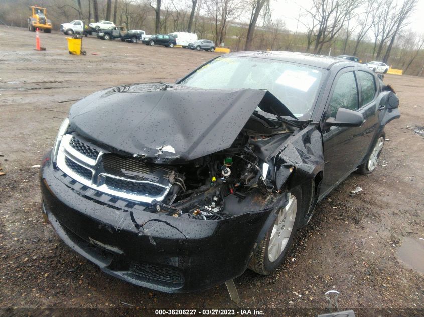 2013 DODGE AVENGER SE - 1C3CDZAB8DN637883