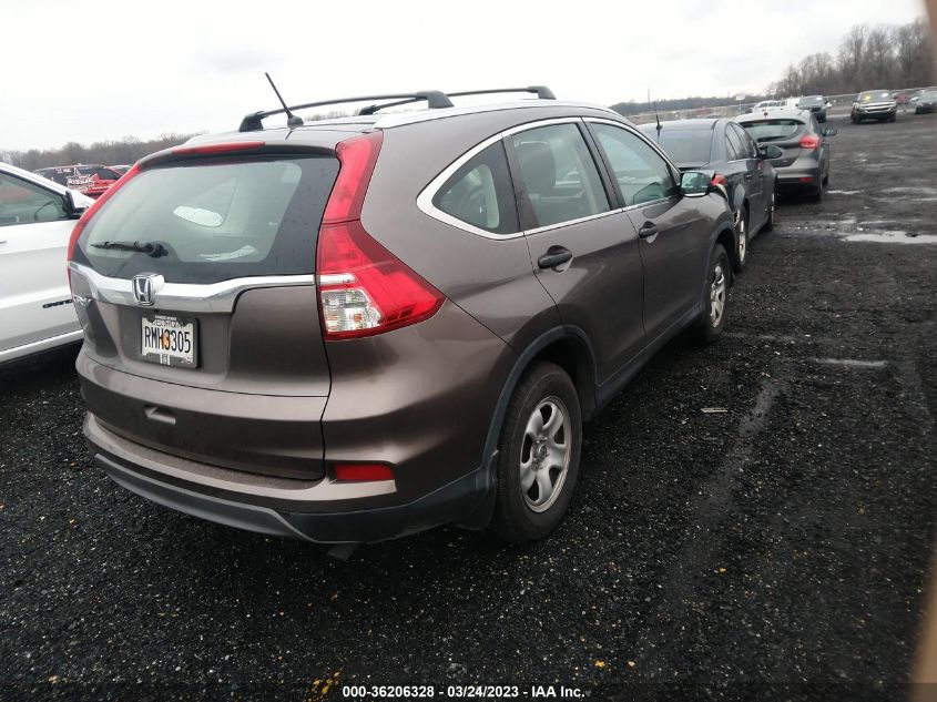 2015 HONDA CR-V LX - 3CZRM3H32FG701052