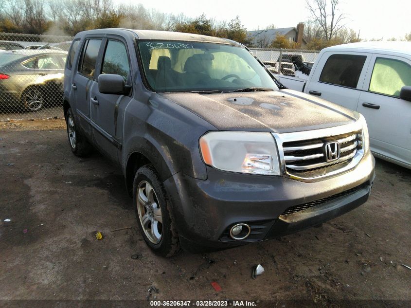 2015 HONDA PILOT EX - 5FNYF4H46FB030694