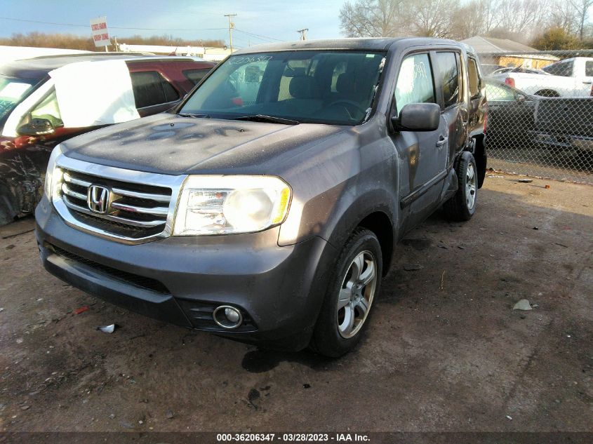 2015 HONDA PILOT EX - 5FNYF4H46FB030694