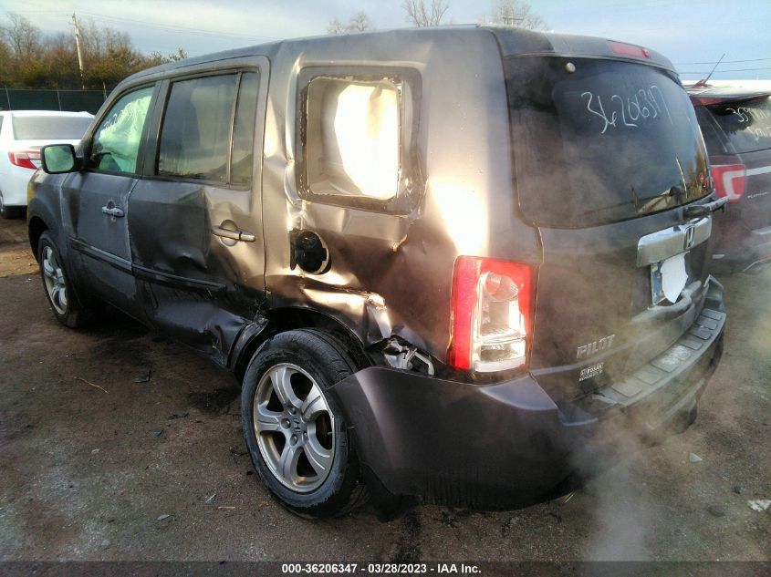 2015 HONDA PILOT EX - 5FNYF4H46FB030694