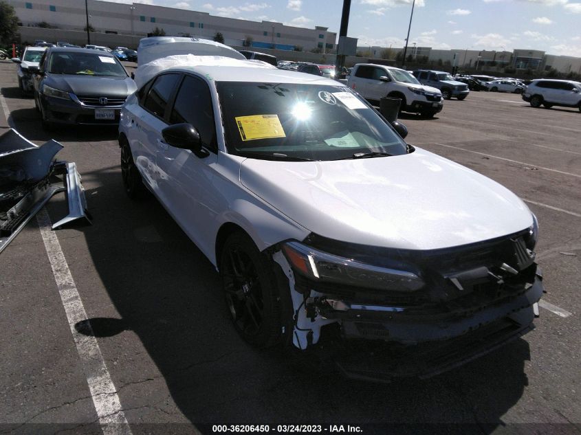 2022 HONDA CIVIC SEDAN SPORT - 2HGFE2F54NH601913