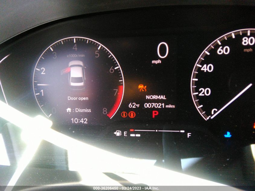 2022 HONDA CIVIC SEDAN SPORT - 2HGFE2F54NH601913
