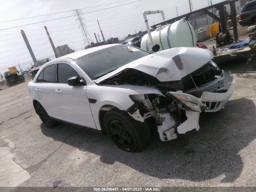 Lot #2534661860 2018 FORD POLICE INTERCEPTOR salvage car