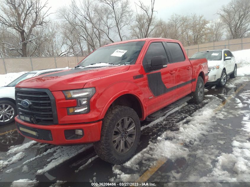2016 FORD F-150 XLT/XL/LARIAT/PLATINUM - 1FTEW1EG8GFC93931