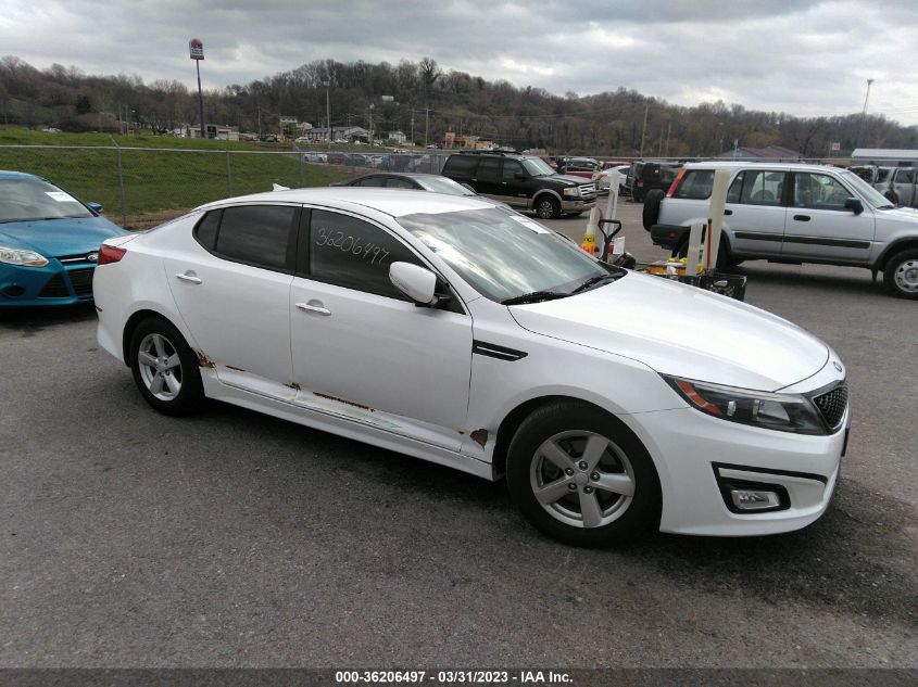 2015 KIA OPTIMA LX - KNAGM4A79F5640254