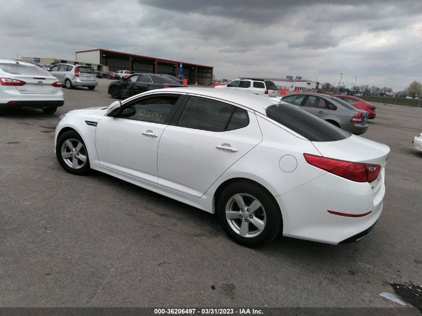2015 KIA OPTIMA LX - KNAGM4A79F5640254